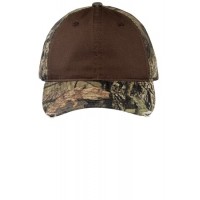 Port Authority® Camo Cap with Contrast Front Panel.