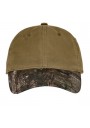 Port Authority® Pro Camouflage Series Cotton Waxed Cap with Camouflage Brim. 