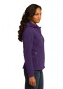 Eddie Bauer® Ladies Hooded Full-Zip Fleece Jacket.