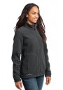 Eddie Bauer® - Ladies Wind-Resistant Full-Zip Fleece Jacket.