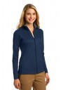 Port Authority® Ladies Vertical Texture Full-Zip Jacket