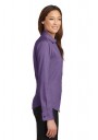 Red House® - Ladies French Cuff Non-Iron Pinpoint Oxford Shirt