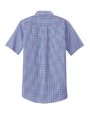 Port Authority® Short Sleeve Gingham Easy Care Shirt