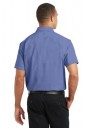 Port Authority® Short Sleeve SuperPro™ Oxford Shirt.