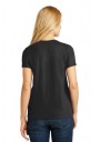 Hanes® Ladies Tagless® 100% Cotton V-Neck T-Shirt.