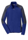 Port Authority® Ladies Colorblock Microfleece Jacket