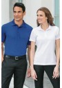Port Authority® Ladies Poly-Charcoal Blend Pique Polo