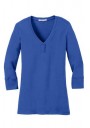 Port Authority® Ladies Concept Stretch 3/4-Sleeve Scoop Henley