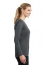 Sport-Tek® Ladies Long Sleeve PosiCharge® Competitor™ V-Neck Tee.