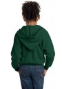 Hanes® - Youth EcoSmart® Full-Zip Hooded Sweatshirt. 
