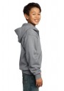 Port & Company® - Youth Core Fleece Full-Zip Hooded Sweatshirt