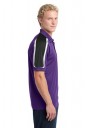 Sport-Tek® Tricolor Shoulder Micropique Sport-Wick® Polo