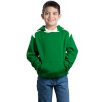 Sport-Tek® Youth Pullover Hooded Sweatshirt with Contrast Color