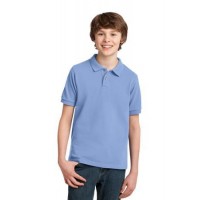Port Authority® Youth Heavyweight Cotton Pique Polo